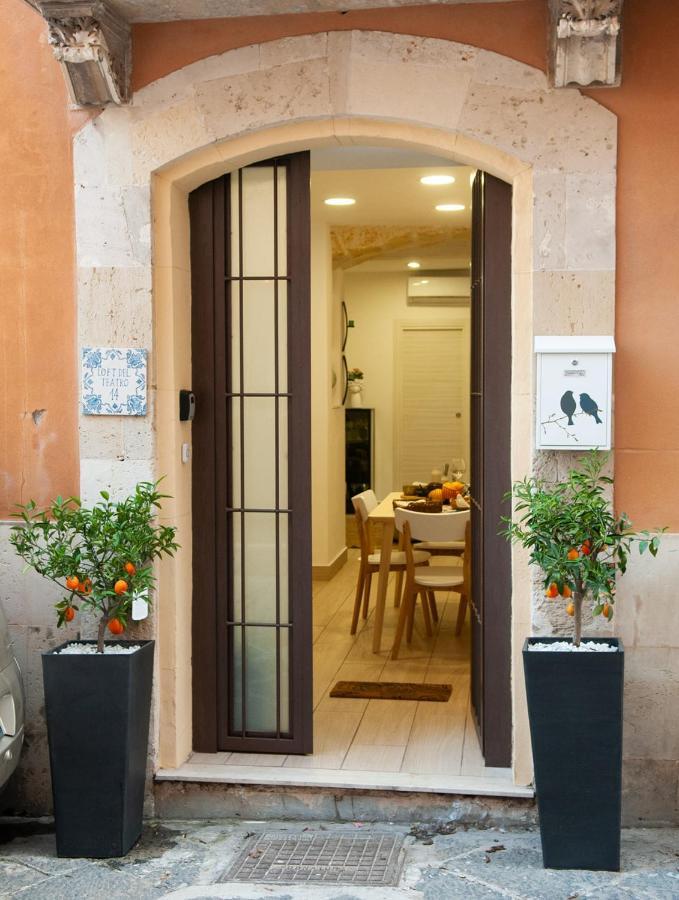 Apartmán Loft Del Teatro Syracuse Exteriér fotografie